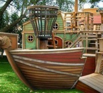 Ein cooles Spielturm Piratenschiff für Ihre Kinder