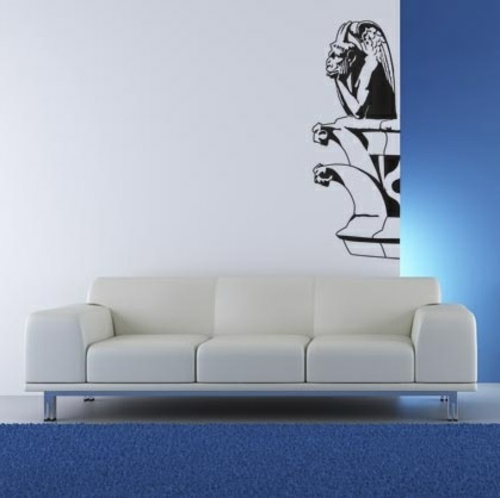 Wanddekoration mit Wandtattoo - 70 schöne Ideen und Designs