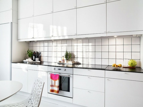 Einrichtungsideen für schwedische Wohndeko fliesen küche