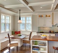 Esstisch mit Stühlen in der Küche – Gemütliche Essecke gestalten