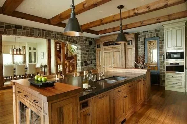 Küchen Designs Naturstein gestaltet bodenbelag holz