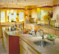 Leuchtende gelbe Küchen – Holen Sie die Sonne ins Haus !