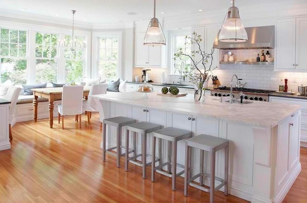 Traditionelle weiße Landhausküche - 15 coole Wohnideen