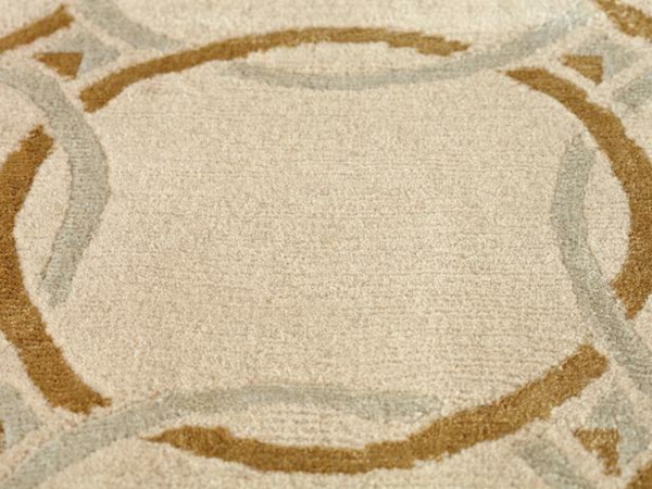 Weiche Teppiche fürs Wohnzimmer lang muster geometrisch
