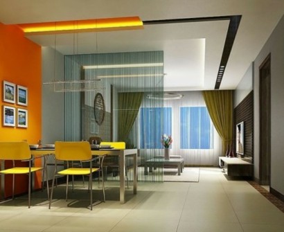 Farbe Orange - dekorieren Sie Ihr Esszimmer in leckeren Farben!