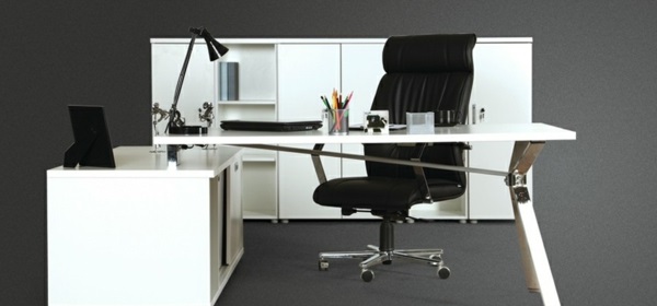 günstige Schreibtische fürs Büro ausstattung weiß billig