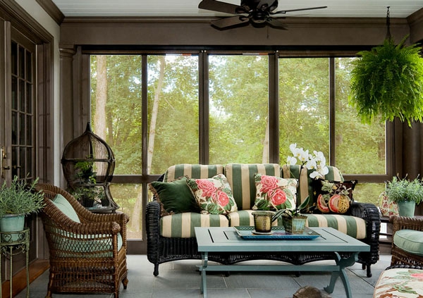 Elegante Korbmöbel - 15 stilvolle Designs für Innen und Außen