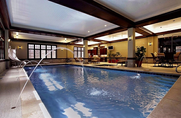 Schwimmbecken zu Hause - 50 Design Ideen für den eigenen Indoor Pool
