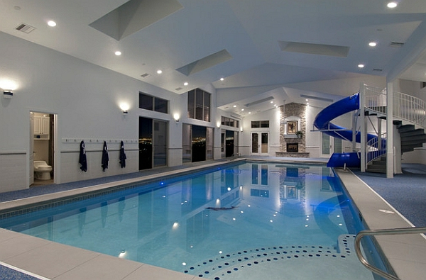 Schwimmbecken zu Hause - 50 Design Ideen für den eigenen Indoor Pool