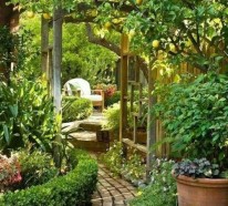 Einen prächtigen Garten gestalten – Erholungsecke im Freien