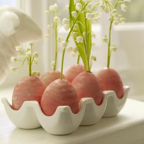 coole Bastelideen zu Ostern 2014 eierhalter keramisch