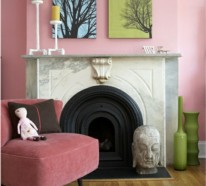 Farbgestaltung und bunte Wohnideen – Rosa im Einsatz
