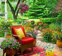 Gartenmöbel Ideen, die einen Hauch Kunst in Ihrem Garten hinzufügen werden