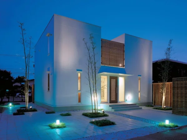 beleuchtung indirekt fassade rekonstruktion Neubau von Ihrem Haus