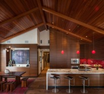 Rote Küchenrückwand - 15 hinreißende Küchenideen