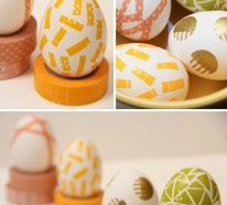 Wie Sie Ihre Ostereier mit Washi Tape dekorieren