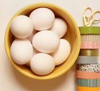 Wie Sie Ihre Ostereier mit Washi Tape dekorieren