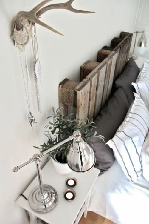 bastelideen weiß küstennah Coole Möbel aus Europaletten DIY 