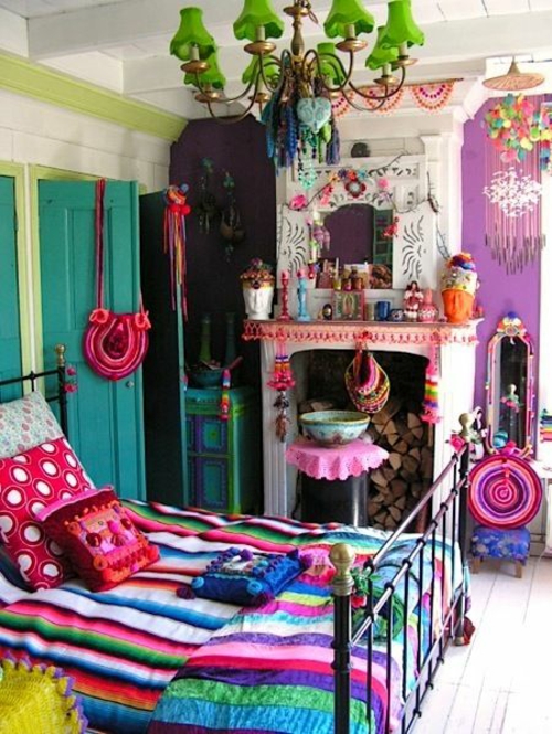  kitchig orientalisch Farbgestaltung fürs Jugendzimmer mädchen