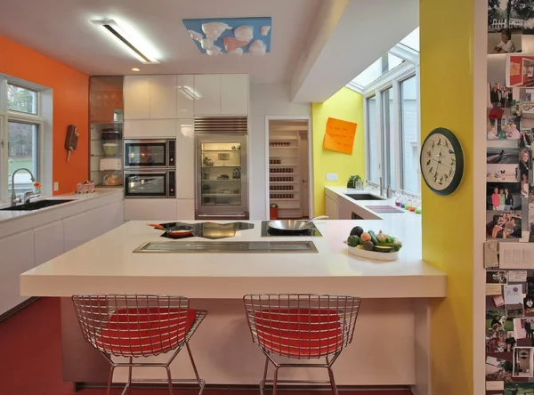  modern küche Farbgestaltung und Wandfarben Ideen