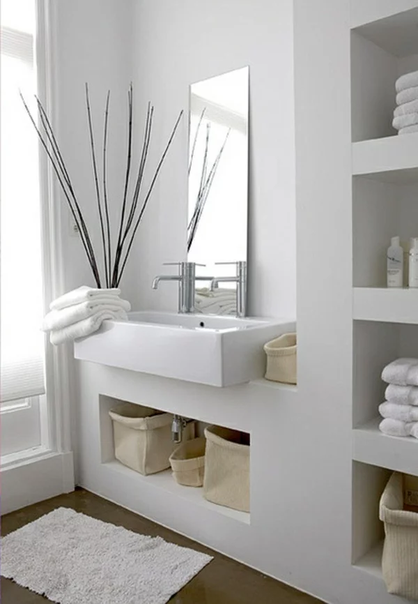 bilder waschbecken badetuch Moderne Badezimmer Ideen