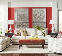 Wandfarben fürs Wohnzimmer – 100 trendy Wohnideen für Ihre Wandgestaltung