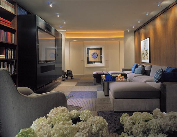 energie sparen dekoideen wohnzimmer sofa kissen tv
