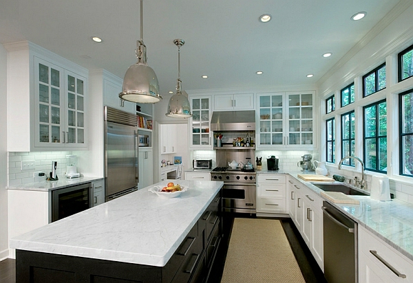 fenster glas arbeitsplatte küchenschränke farben marmor oberfläche