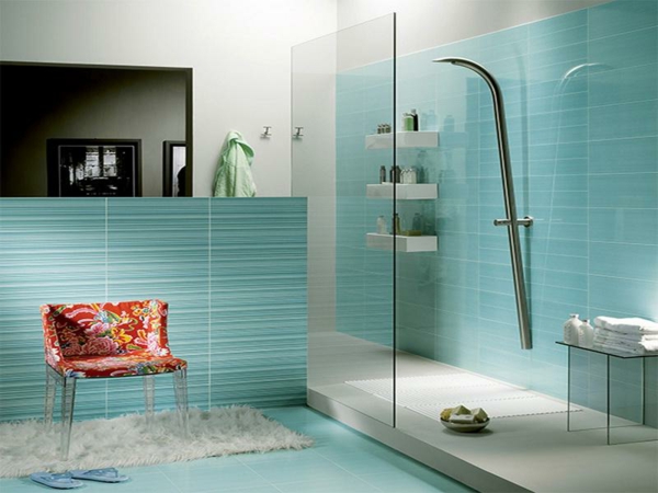 fliesen groß badezimmer dusche modern design