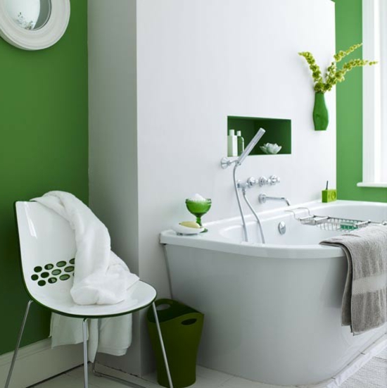 hell grün badezimmer moderne möbel