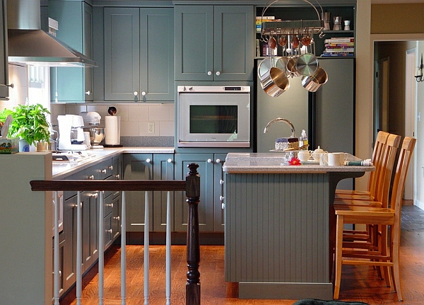 küche einrichten küchenschrank grau monoton farben haushalt möbel