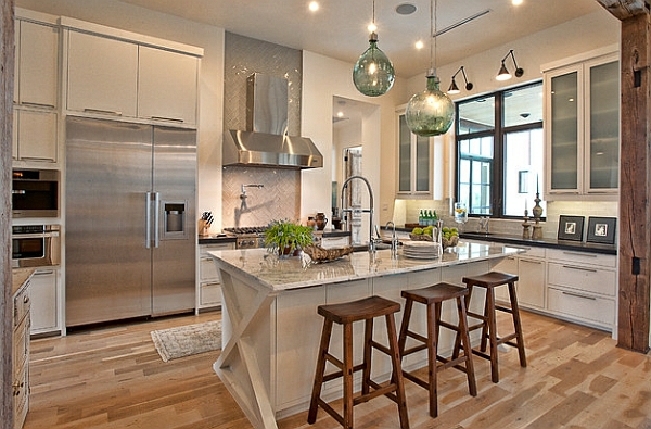 50 Ideen für Kücheneinrichtung und Küchenmöbel mit modernem Charakter