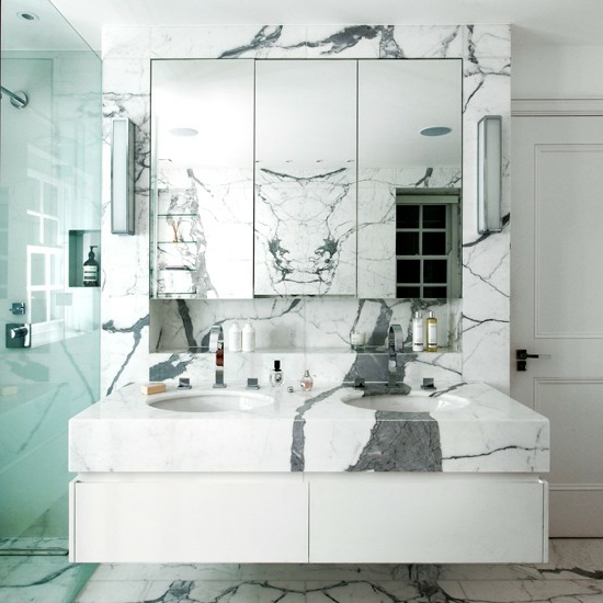 marmor oberflächen muster waschbecken spiegel