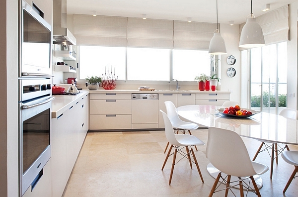 Pendelleuchte, welche den Blickpunkt im Raum darstellt