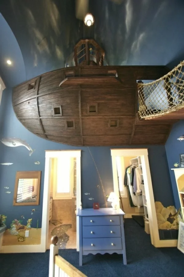 piraten schlafzimmer jungen kommode