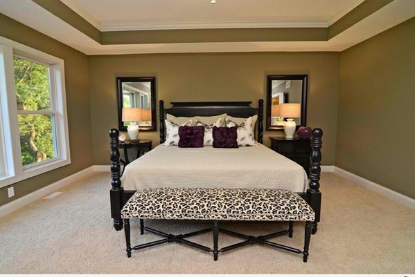 15 reizende Schlafzimmer Ideen mit Leopard Akzenten