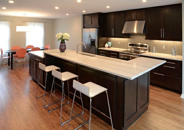 50 Ideen für Kücheneinrichtung und Küchenmöbel mit modernem Charakter