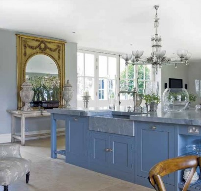 50 moderne Landhausküchen - Küchenplanung und rustikale Küchenmöbel