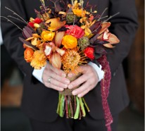 20 erstaunliche Brautstrauß Ideen im Herbst