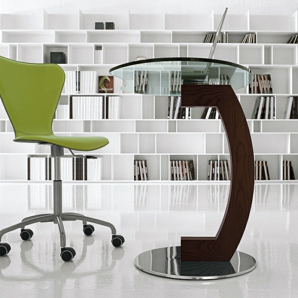Moderne Esstische mit Stühlen regale wand grün stuhl