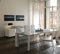 Moderne Esstische mit Stühlen – Designer Lösungen aus Massivholz und Glas