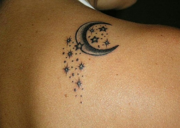 Tattoo Sterne bilder vorlage bedeutung rücken