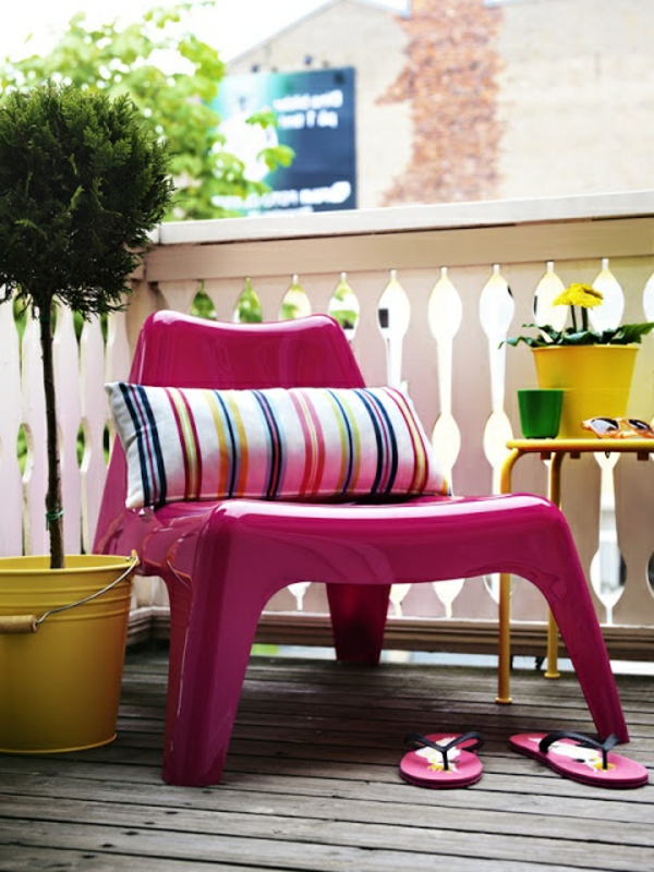 garten möbel selber bauen rosa glanzvoll akryl stuhl
