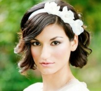 Brautfrisuren für kurze Haare – Haarschnitt Ideen und passende Haaraccessoires