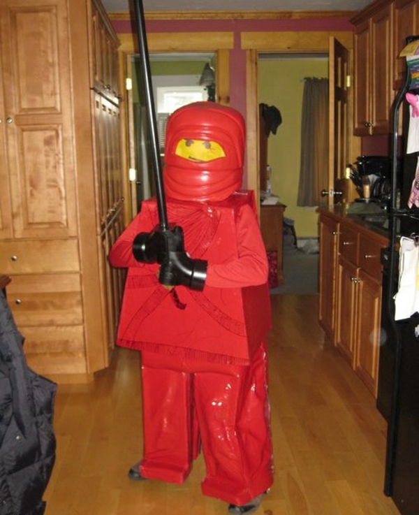 fasching kostüme für jungen lego ninja