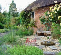 Gartengestaltung mit Kies und Steinen  – 25 Gartenideen für Sie
