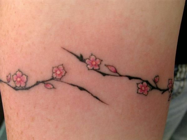 frauen tattoo am handgelenk rosa 