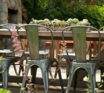 Gartenmöbel Ideen – Stellen Sie den Holz Gartentisch in den Mittelpunkt