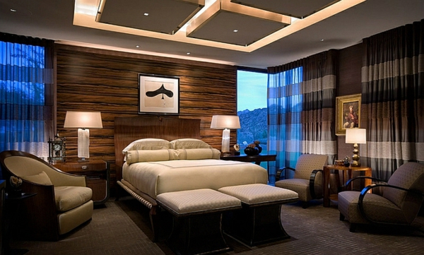 innovative design ideen schlafzimmer deckenleuchten 