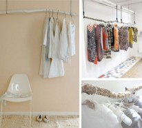 Kleiderständer selber bauen  – preiswerte und stilvolle DIY Möbel